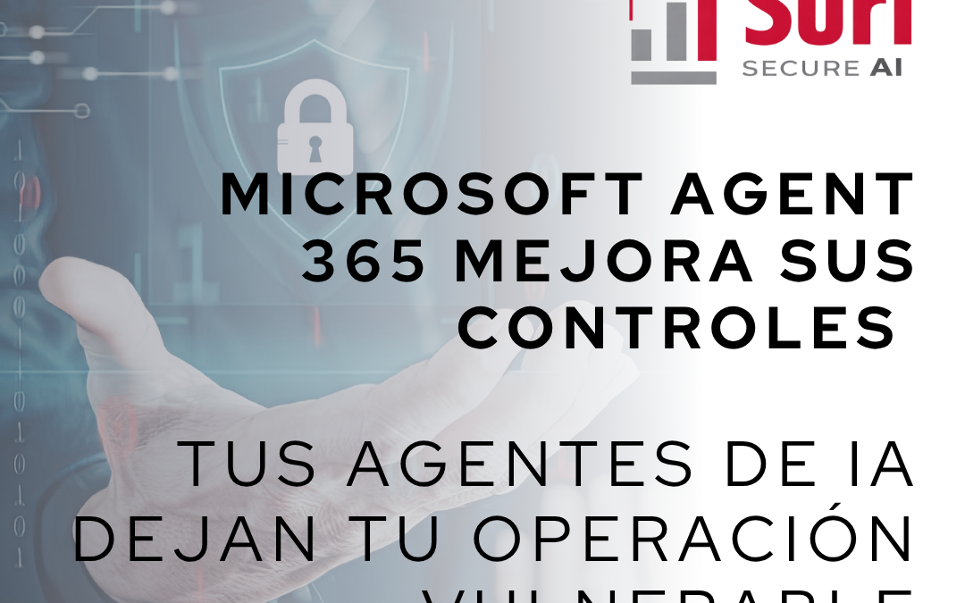 Tus agentes de IA podrían ser tu mayor vulnerabilidad: cómo Microsoft Agent 365 cambia las reglas del juego